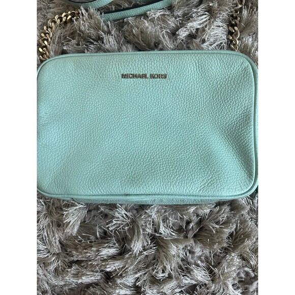 Michael Kors Mint Green Crossbody Bag - Picture 2 of 4